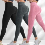 Seamless Hip-Lifting High-Waisted Yoga Pants