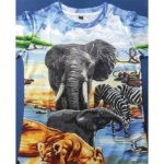 Kids' Dinosaur Print T-Shirt — Image 5