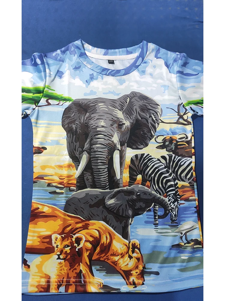 Kids' Dinosaur Print T-Shirt