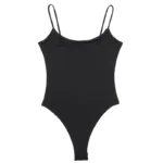 White One-Piece Bodysuit — Image 3