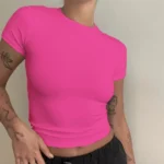 Slim-Fit Short Sleeve T-Shirt — Image 5