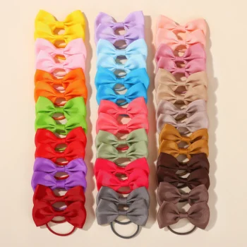 Baby Solid Hair Accessory with Bow