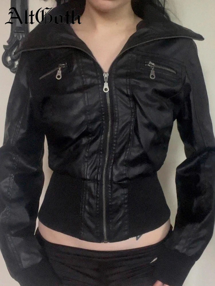 Classic Faux Leather Jacket