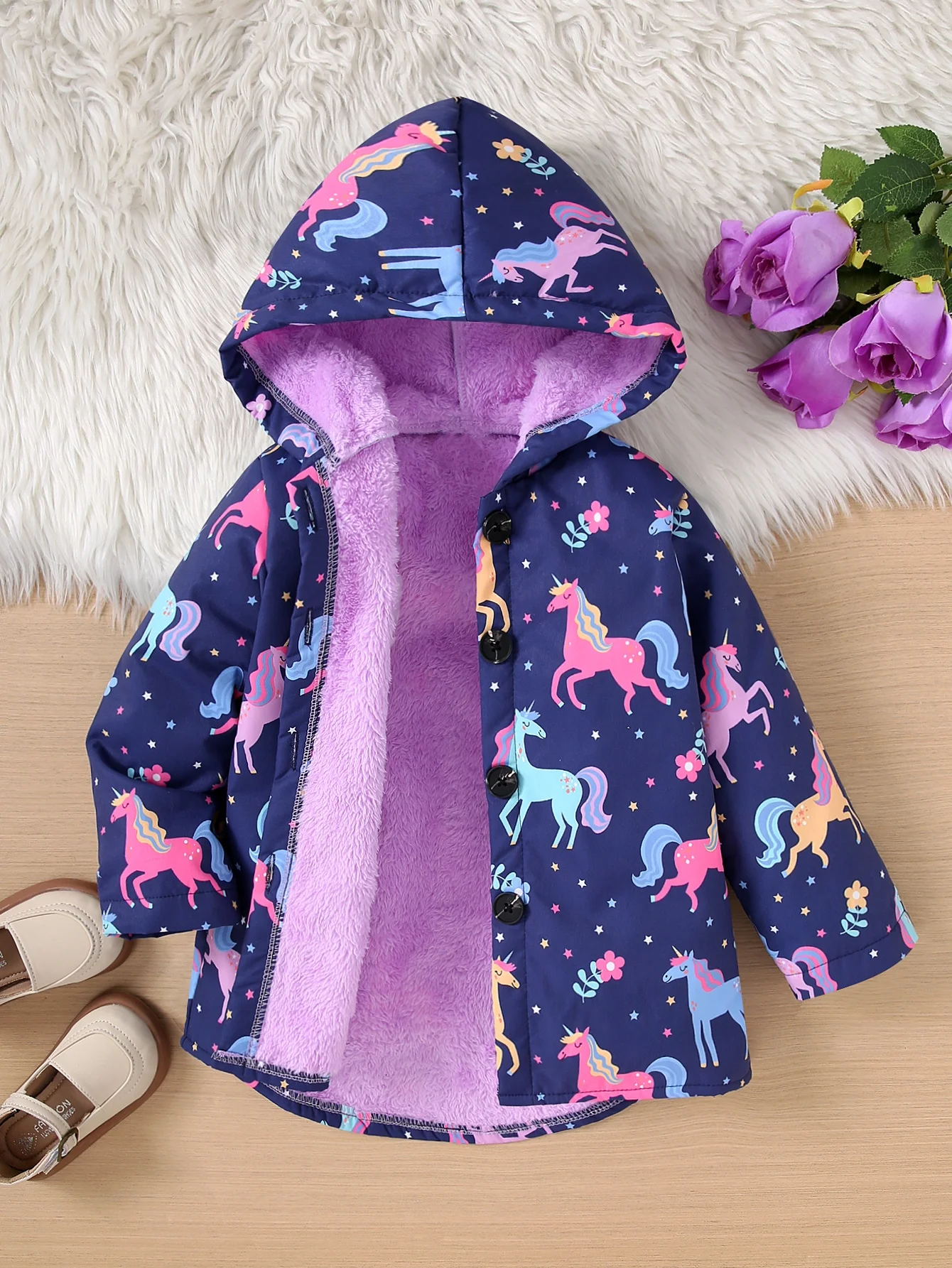 Girls' Warm Jacket