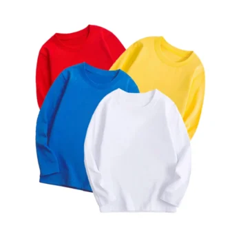 Kids' Long Sleeve T-Shirt in Seven Colors