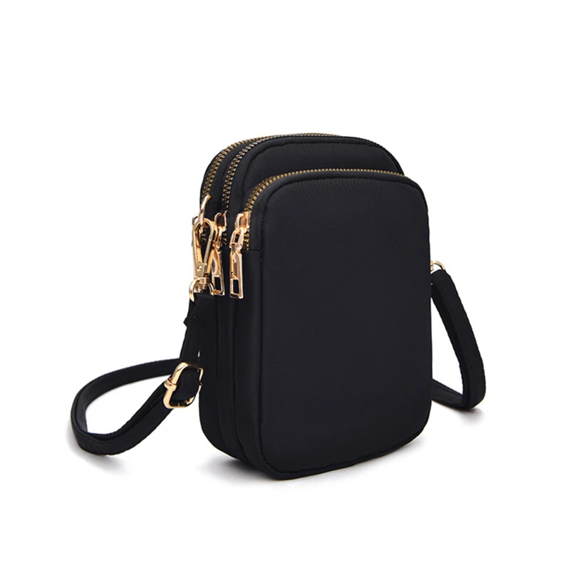 Small Phone Shoulder Bag with Zipper — Image 19