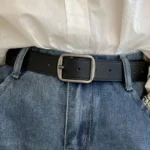 Vintage Faux Leather Belt — Image 2