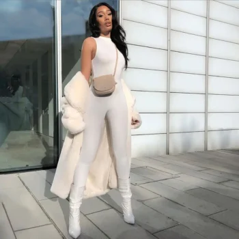 Fitted All-Season Sports Jumpsuit