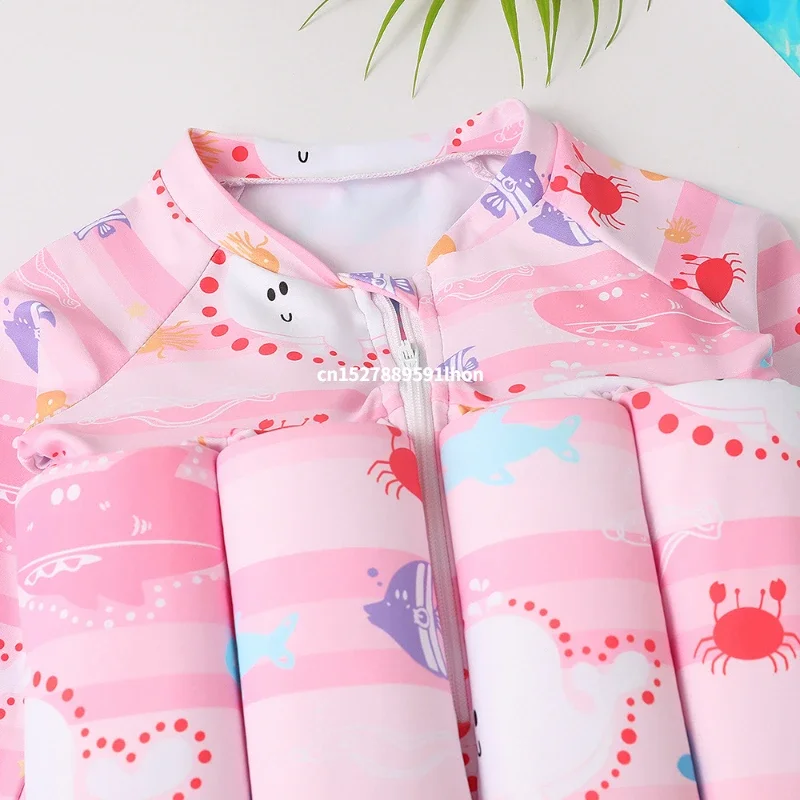 Kids' One-Piece Swimsuit with Playful Print
