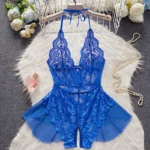 Lace Open-Back Bodysuit — Image 5
