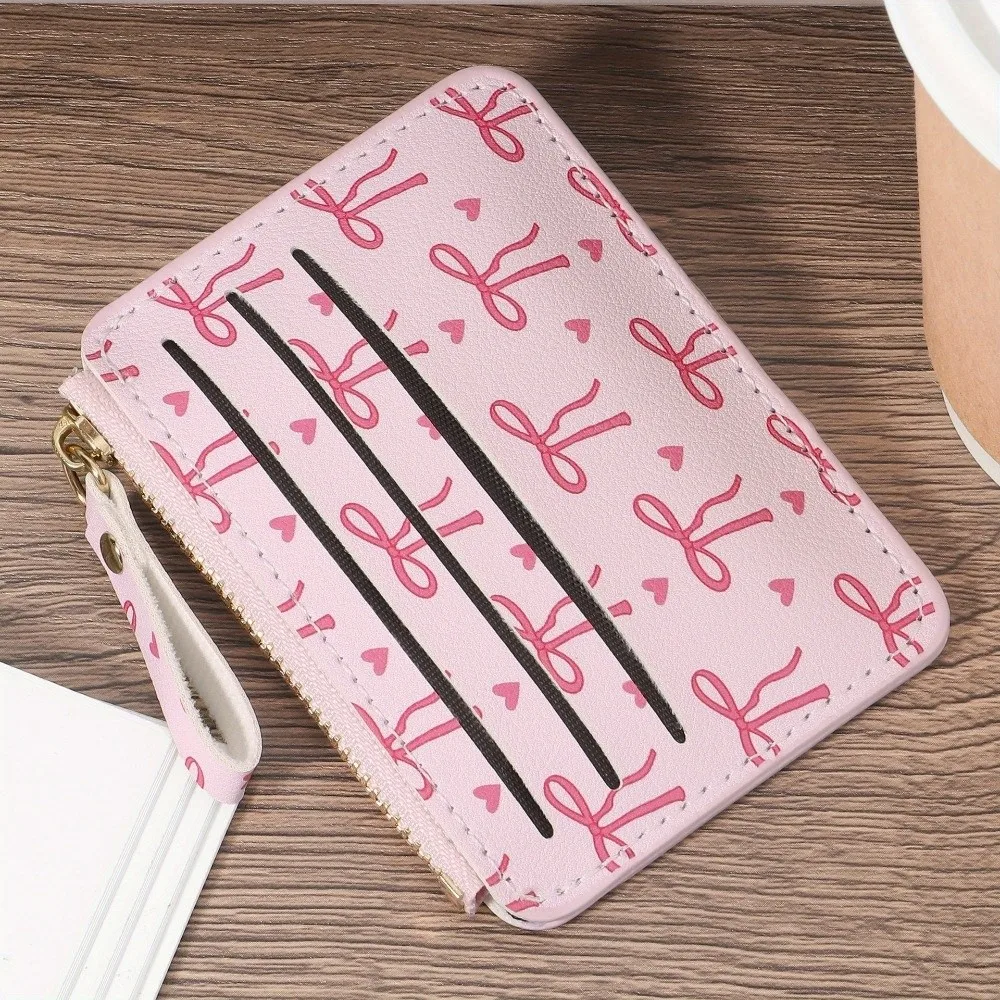 Slim Card Holder with Bow