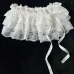Korean-Style Lace Layered Mini Skirt — Image 6
