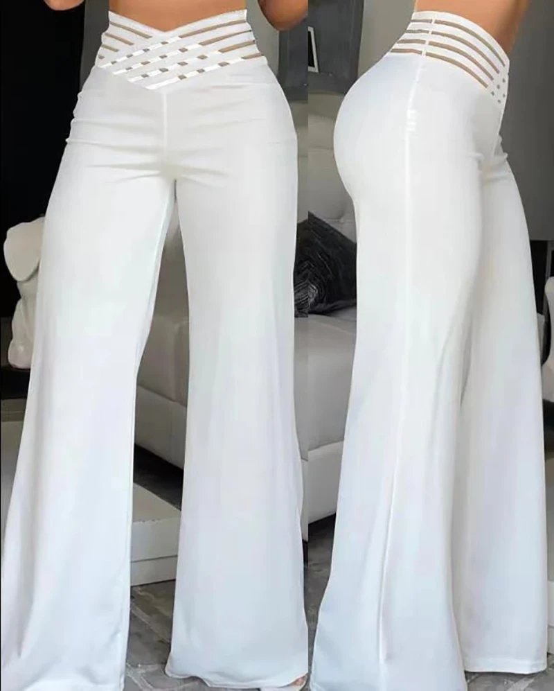 Elegant High-Waisted Pants