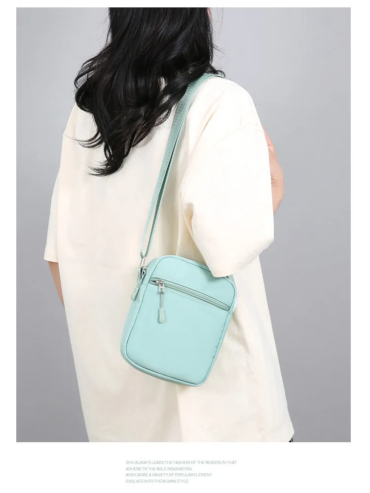 Small Phone Shoulder Bag with Zipper — Image 27