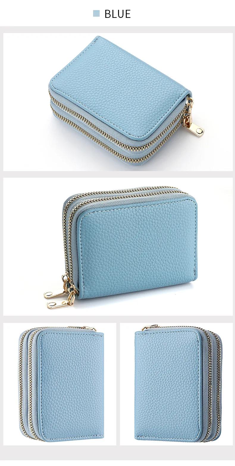 Short Double-Zip Card Wallet — Image 15