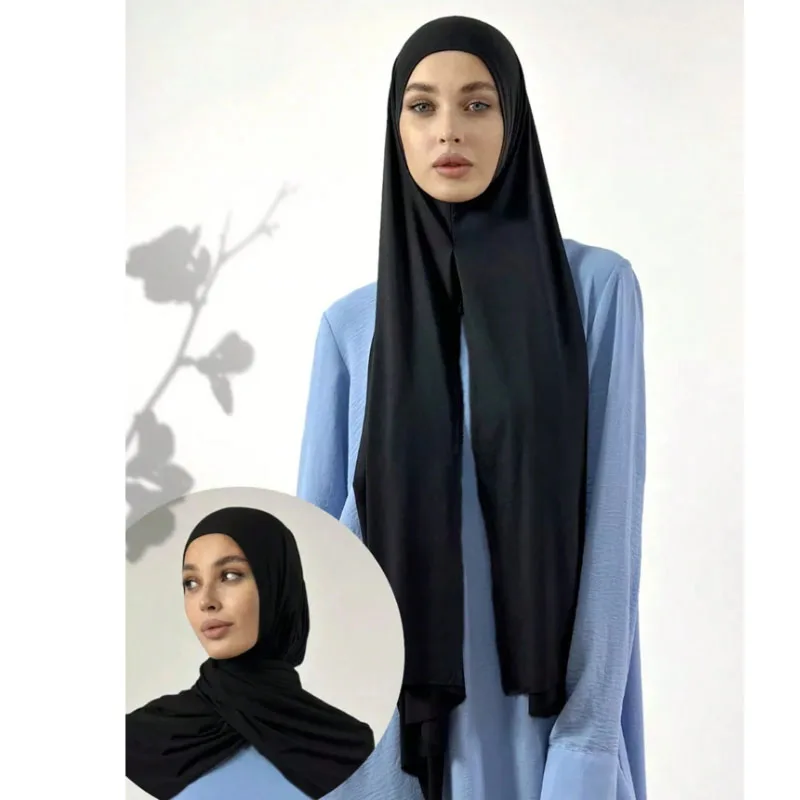 طرحة جيرسي جاهزة سهلة الارتداء