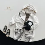 Boys' Solid Hooded Jacket — Image 3