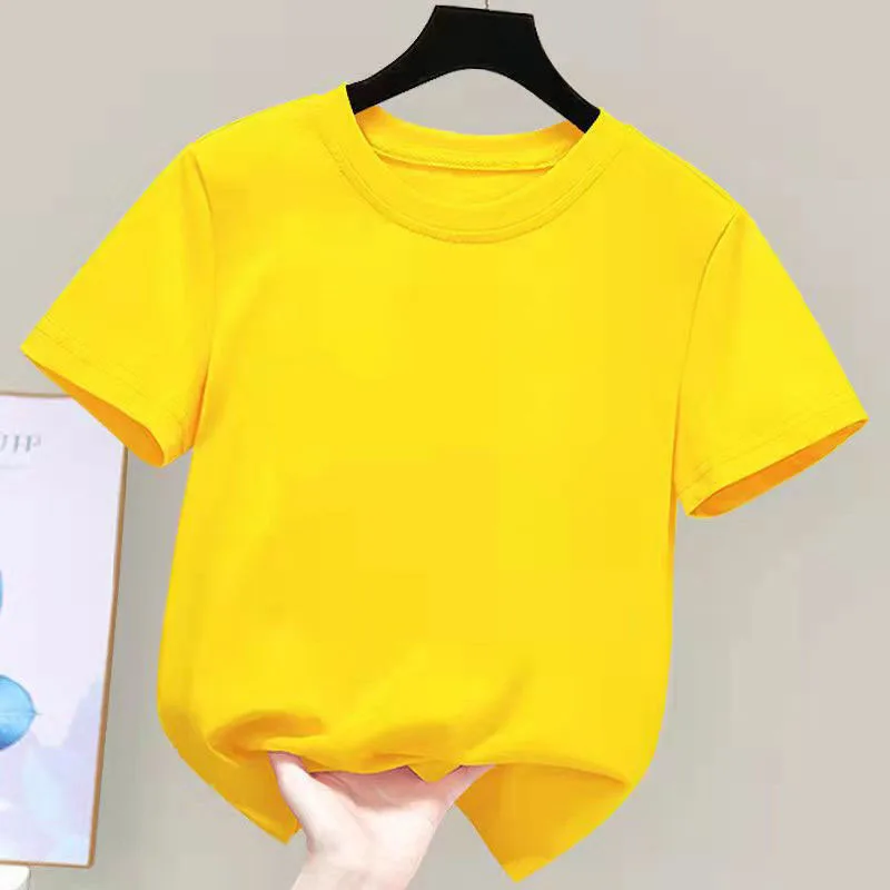 Kids' Thick Pure Cotton T-Shirt — Image 13