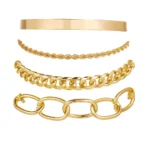 Bohemian Metal Chain Bracelet Set — Image 3