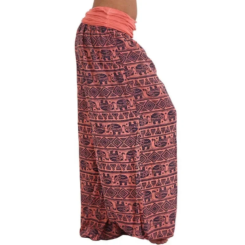 Loose Printed Pants