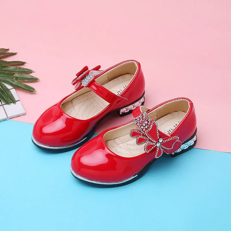 Girls' Leather Party Shoes — Image 21
