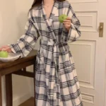 قميص نوم بسيط خريفي — صورة 5