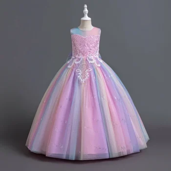 Girls' Sequin Sleeveless Dress