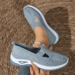 Women's Casual Summer Shoes with Ribbed Sole