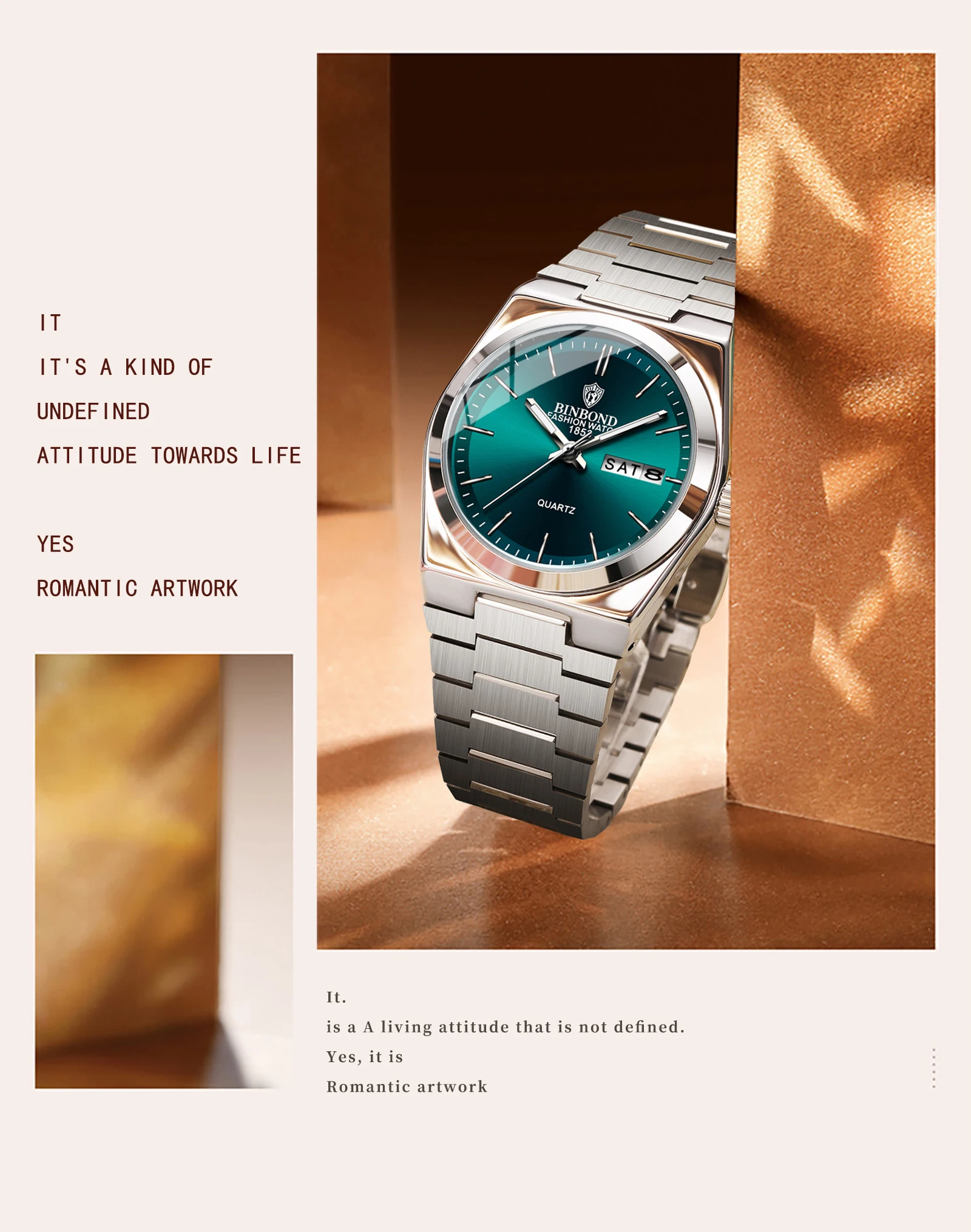 Women's Watch with Luminous Hands