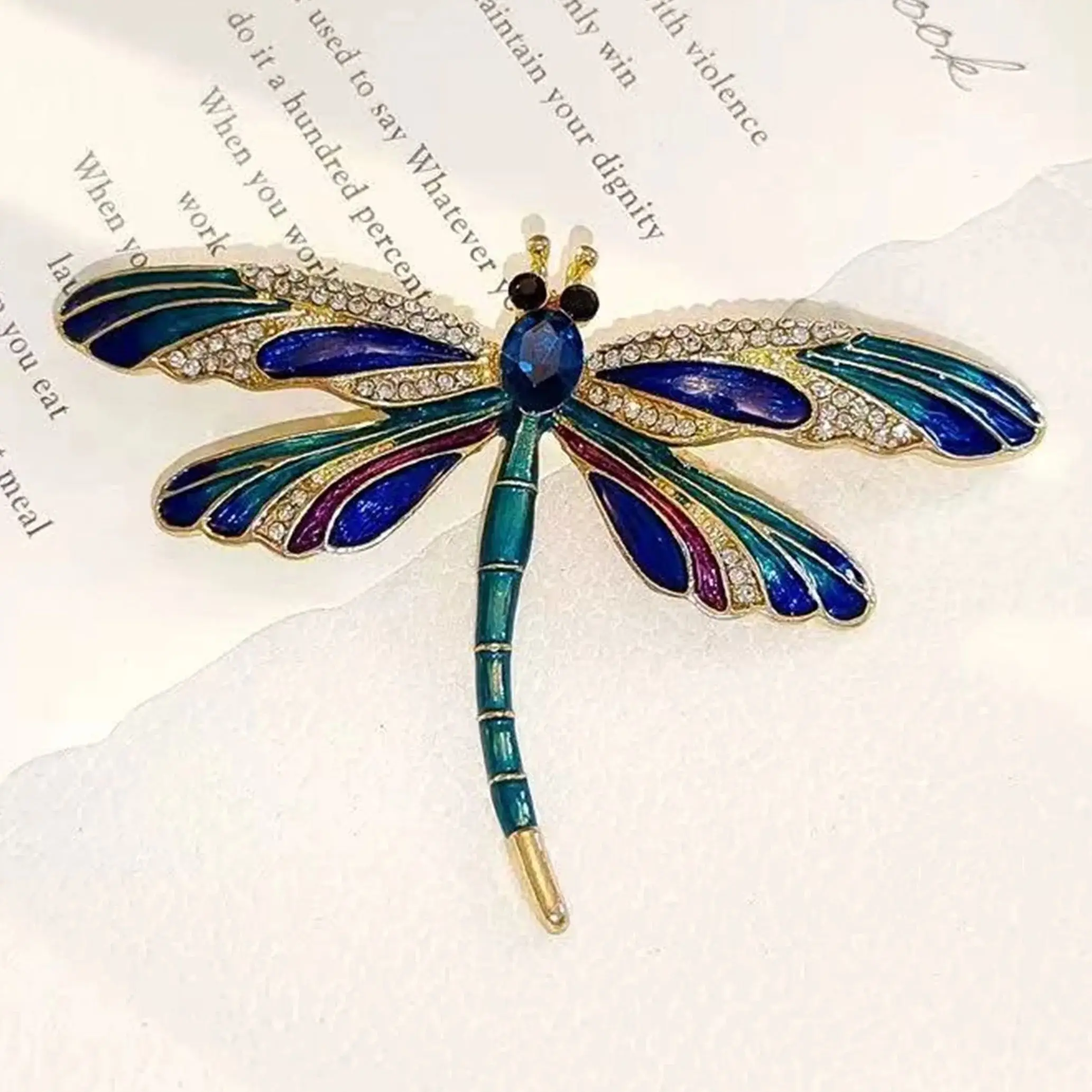Rhinestone Brooch