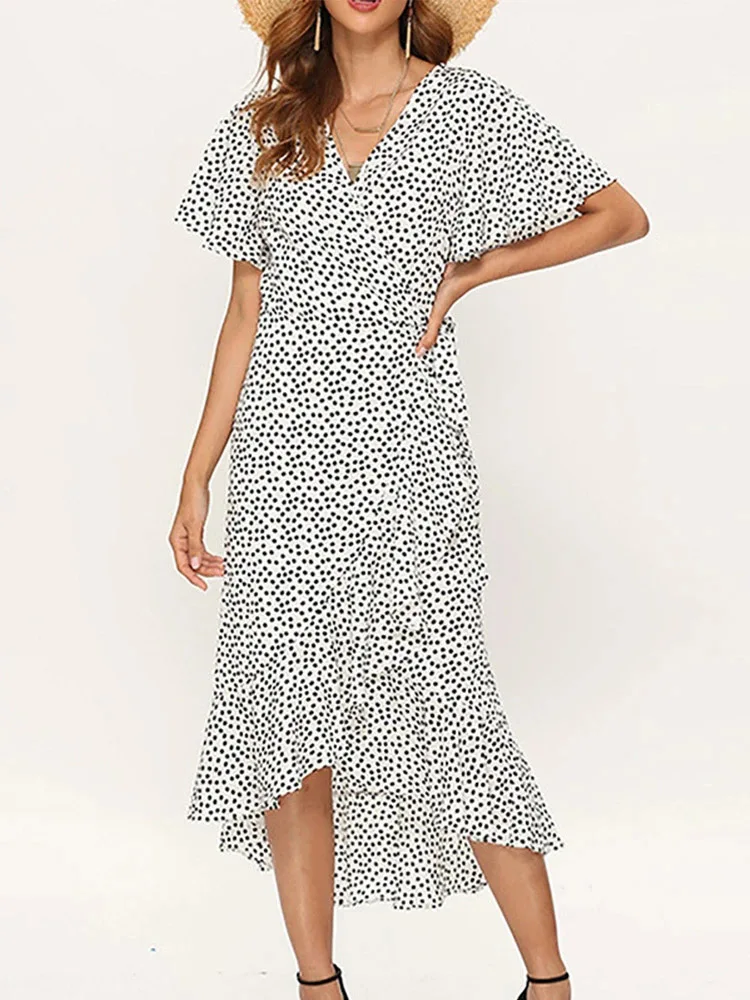 Floral Maxi Beach Dress