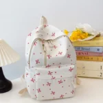 Padded Bow Print Backpack — Image 5