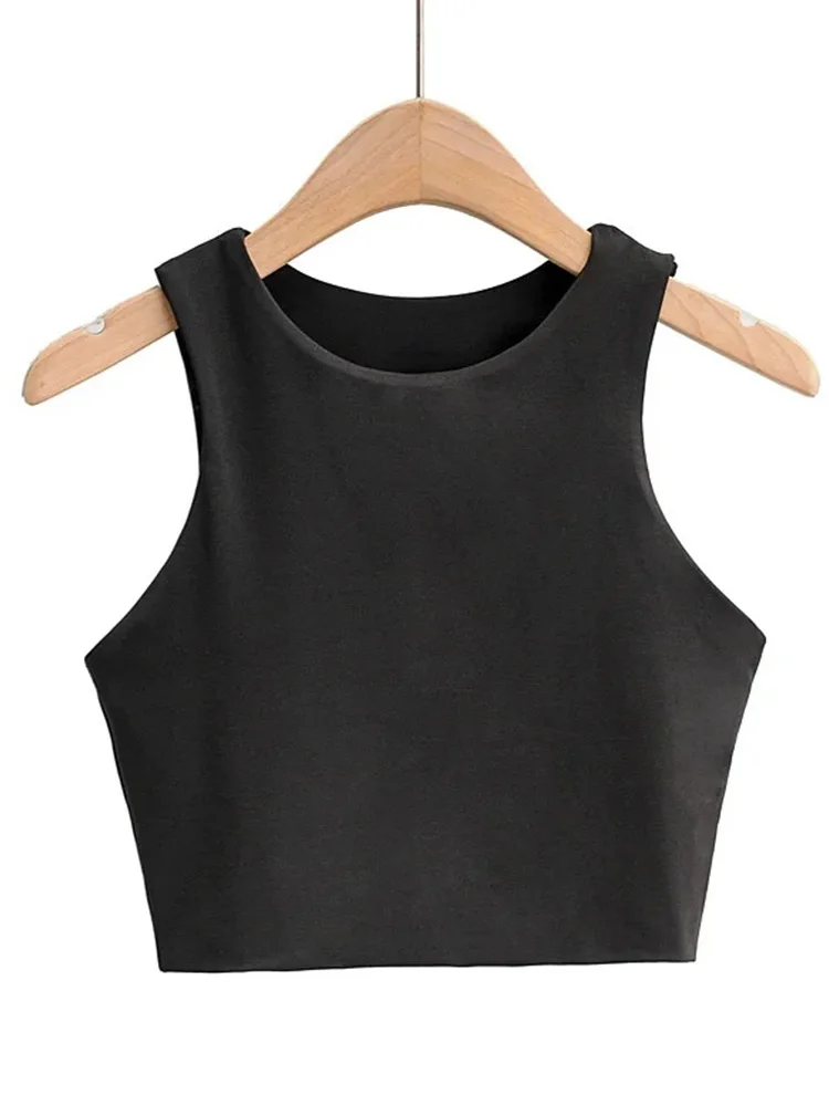 Sleeveless Summer Crop Top