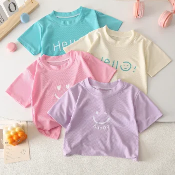 Kids' Summer T-Shirt with Cute Print