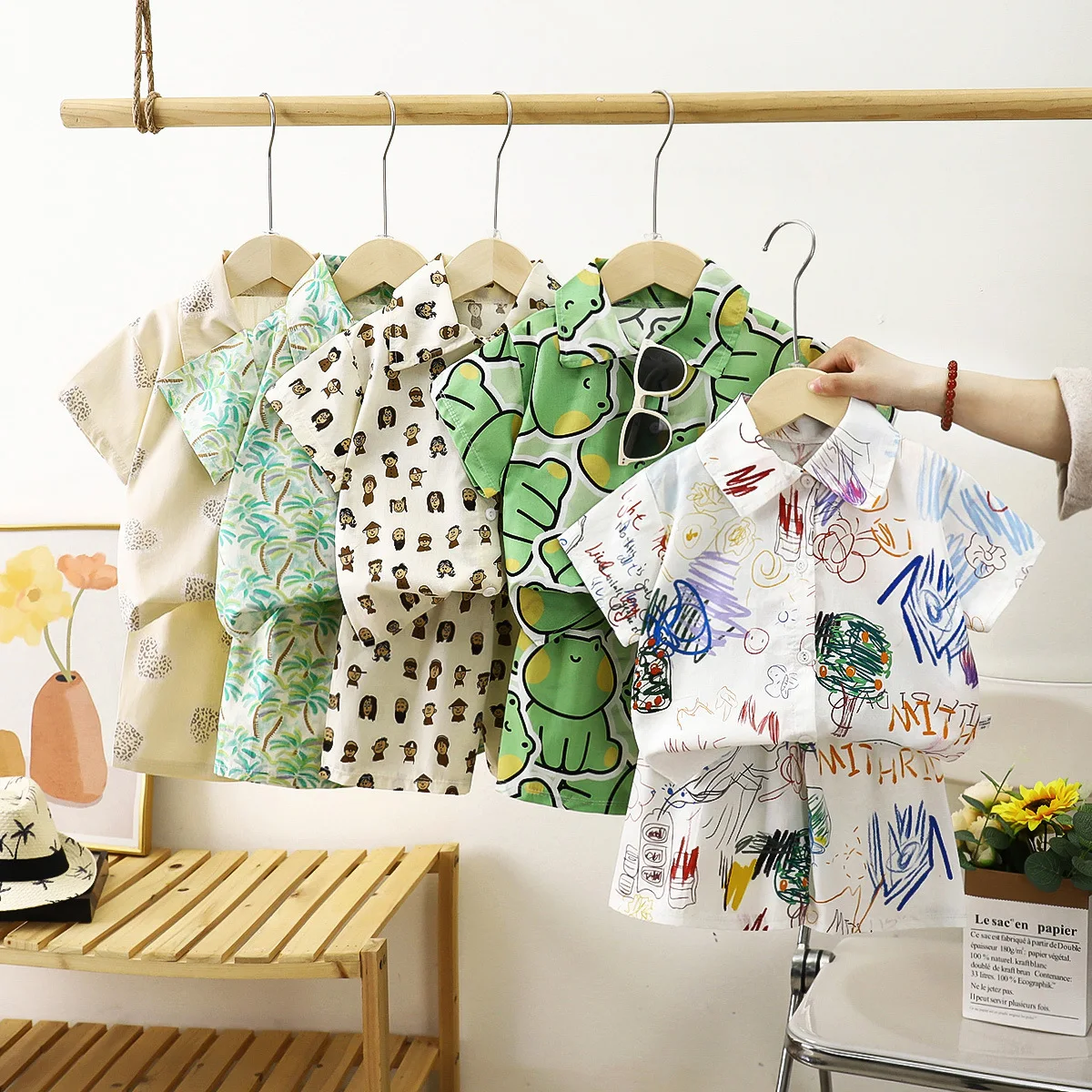 Baby Cartoon Summer Set
