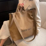 Fabric Shoulder Bag for Shopping — Image 2