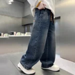 Boys' Autumn Wide-Leg Jeans — Image 3