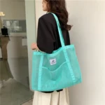 حقيبة كتف شبكية شفافة — صورة 2