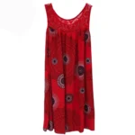Summer Strappy Dress with Lace Pattern — Image 5