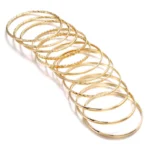 12-Piece Cuban Chain Bracelet Set — Image 3