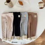 Girls' Lined Autumn Leggings