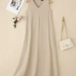 Sleeveless Cotton Summer Dress — Image 5