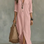 Oversized Long Sleeve Maxi Dress — Image 6