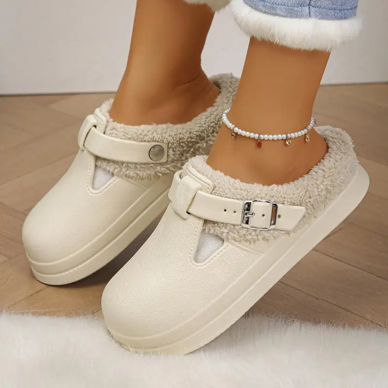 Women's Winter Slippers with Soft Fur