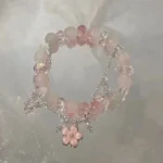 Girls' Elegant Crystal Bracelet