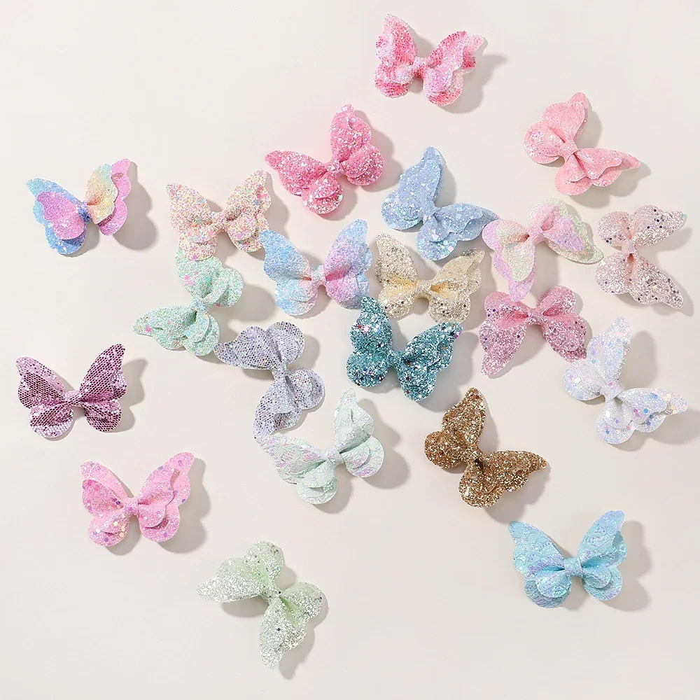 4-Piece Butterfly Sequin Hair Clip Set — Image 21