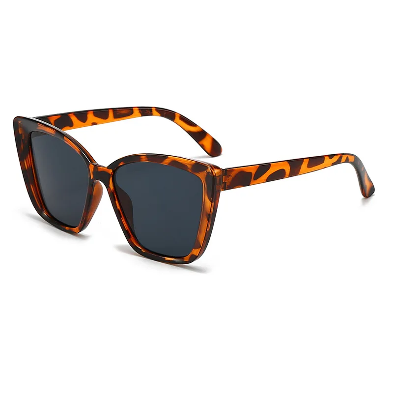 Cat-Eye Glasses with Large Square Frame