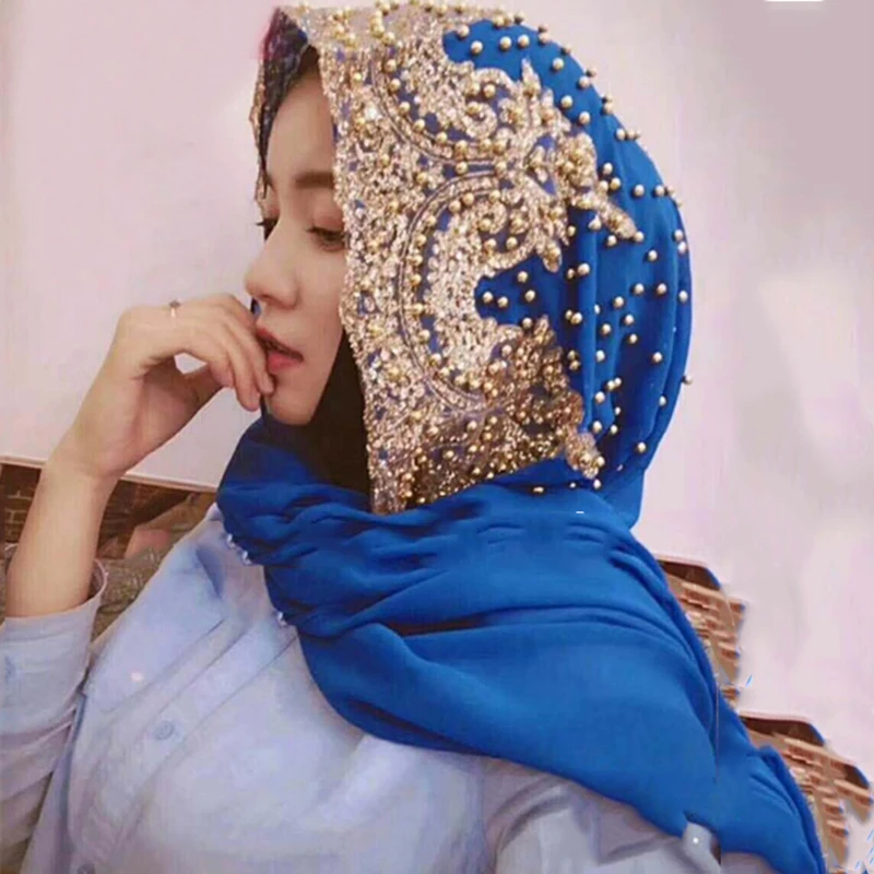 طرحة شيفون كلاسيكية