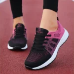 Casual Mesh Lace-Up Shoes