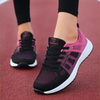 Casual Mesh Lace-Up Shoes